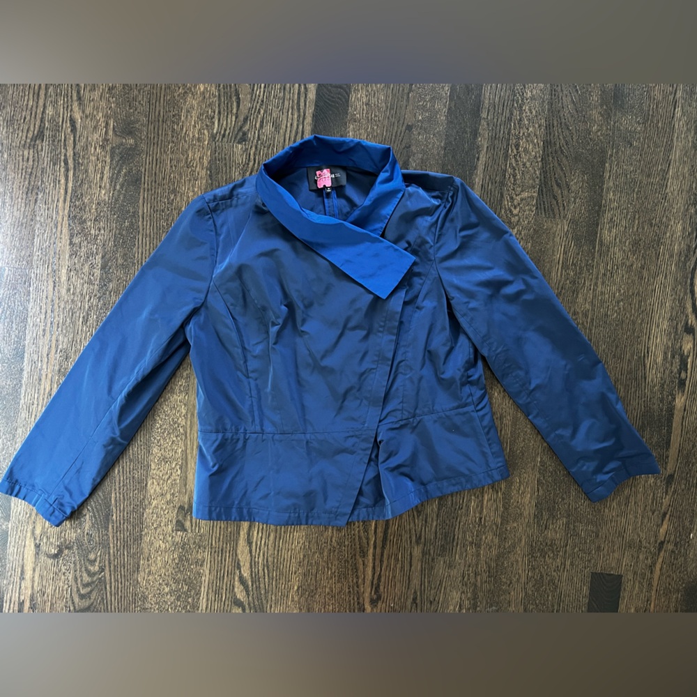 Like-New Lafayette 148 Elegant Blue Women's Jacket